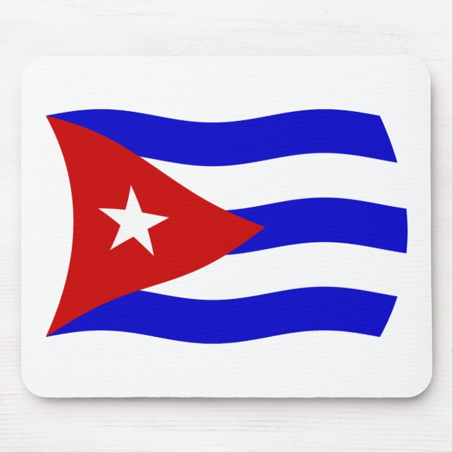 Cuba Flag Mousepad (Front)