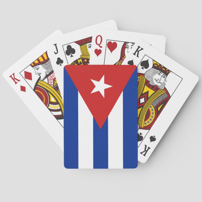 Cuba Flag Playing Cards (Back)