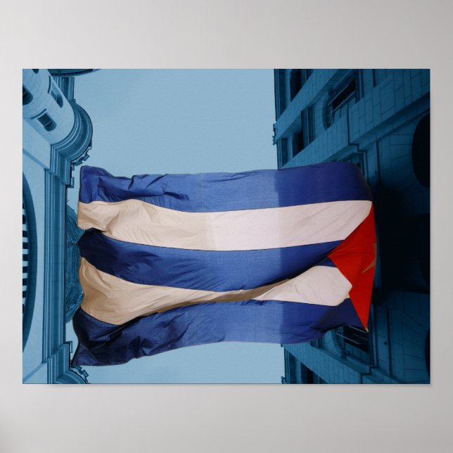 Cuba flag poster (Front)