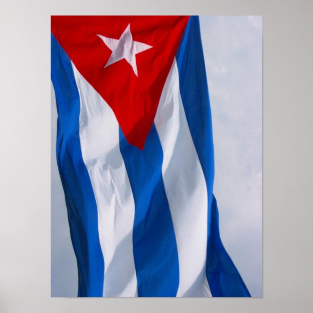 cuba flag poster (Front)