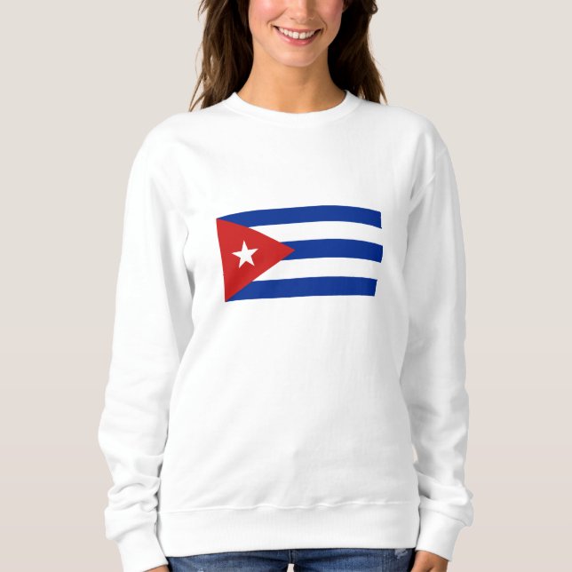 Cuba Flag Sweatshirt (Front)