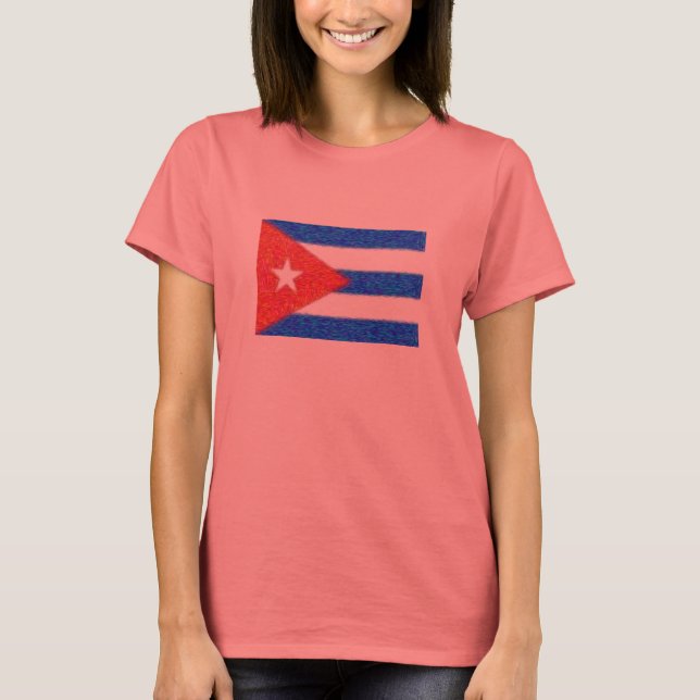 Cuba flag T-Shirt (Front)