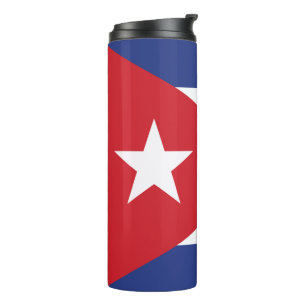 Cuba Flag Thermal Tumbler