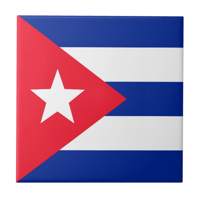 Cuba flag tile (Front)