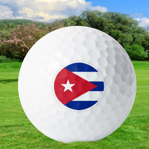 Cuba Golf Balls, Cuban Flag Golfers / Patriots Balls