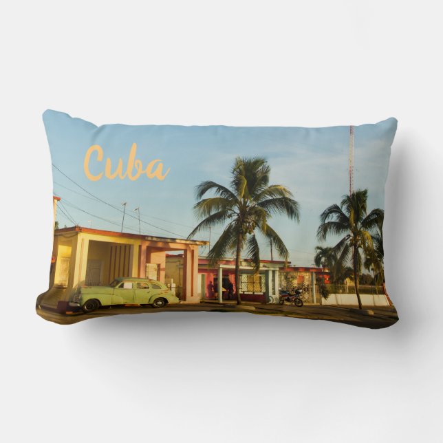 Cuba Havana Lumbar Cushion (Front)