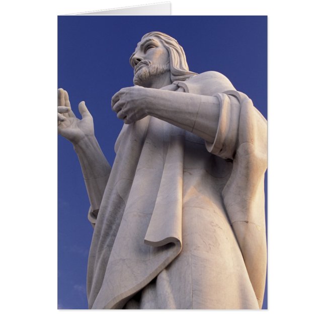 Cuba, Havana, Sculpture of Jesus. (Front)