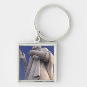 Cuba, Havana, Sculpture of Jesus. Key Ring