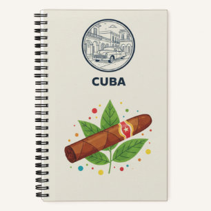 Cuba Heritage & Vintage Havana Photo Archive Notebook