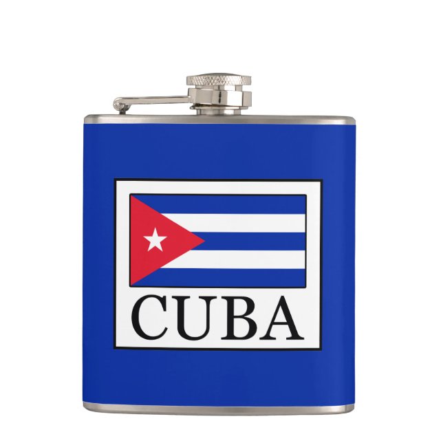 Cuba Hip Flask (Front)