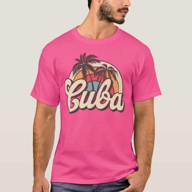 Cuba Honeymoon Trip T-Shirt (Front)