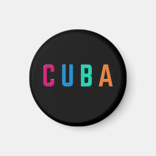 Cuba, I love Cuba Magnet