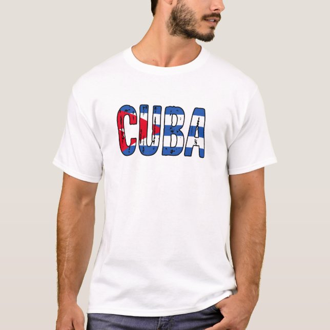 Cuba, I love Cuba T-Shirt (Front)