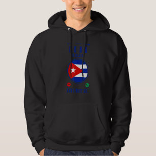 Cuba Is Calling And I Must Go   Cuban Flag Hoodie