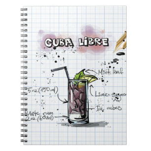 Cuba Libre Spiral Notebook