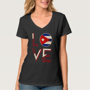 Cuba Love Cuban Flag Havana T-Shirt