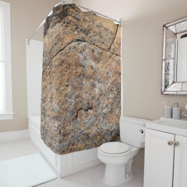 Cuba Mesa Shower Curtain (In Situ)