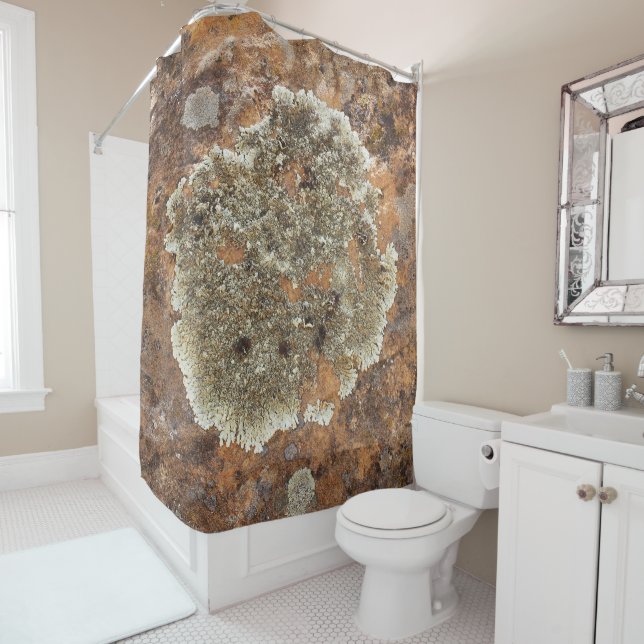 Cuba Mesa Shower Curtain (In Situ)