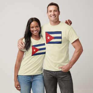 Cuba Plain Flag T-Shirt
