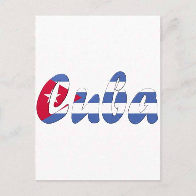 Cuba Postcard (Front)