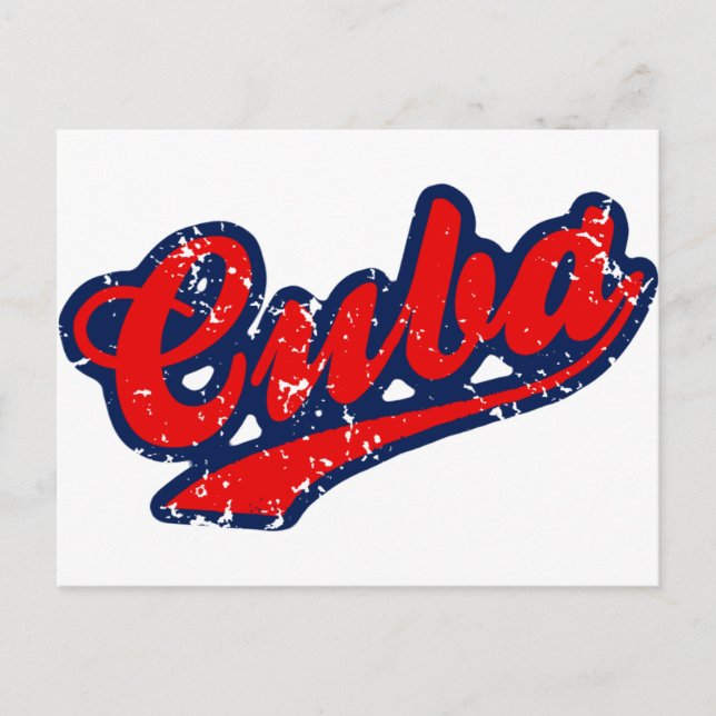 Cuba Postcard (Front)