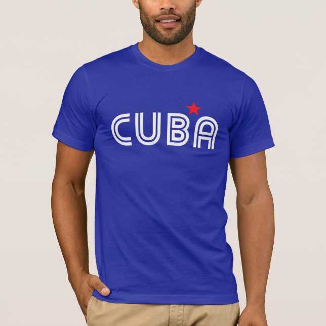Cuba Retro T-Shirt (Front)