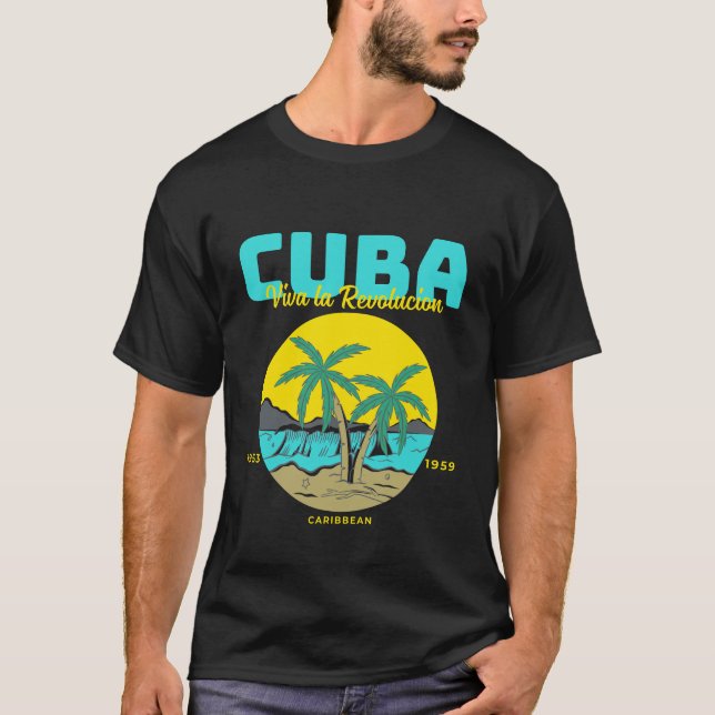 Cuba Revolucion T-Shirt (Front)