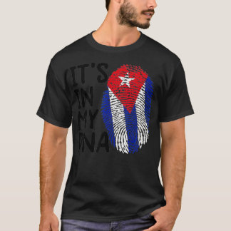 cuba shirt women Cuban Flag man IT'S IN MY DNA Cu