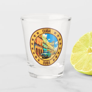 Cuba                                               shot glass