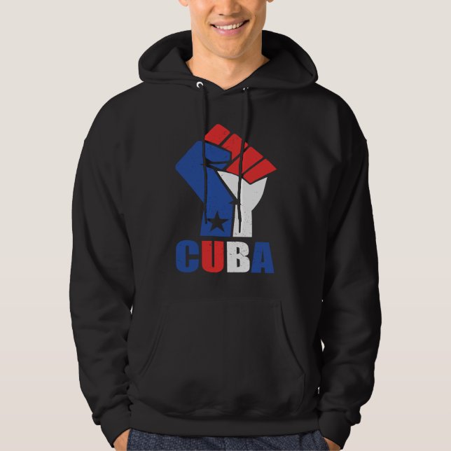 Cuba support Cuba people Hoodie (Front)