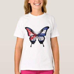 Cuba Swallowtail Butterfly Flag Sticker T-Shirt