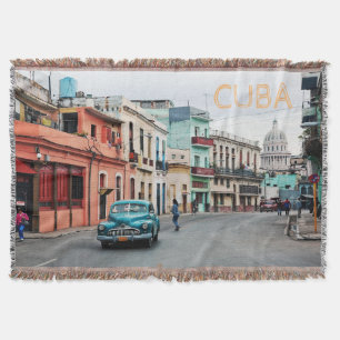 Cuba    throw blanket