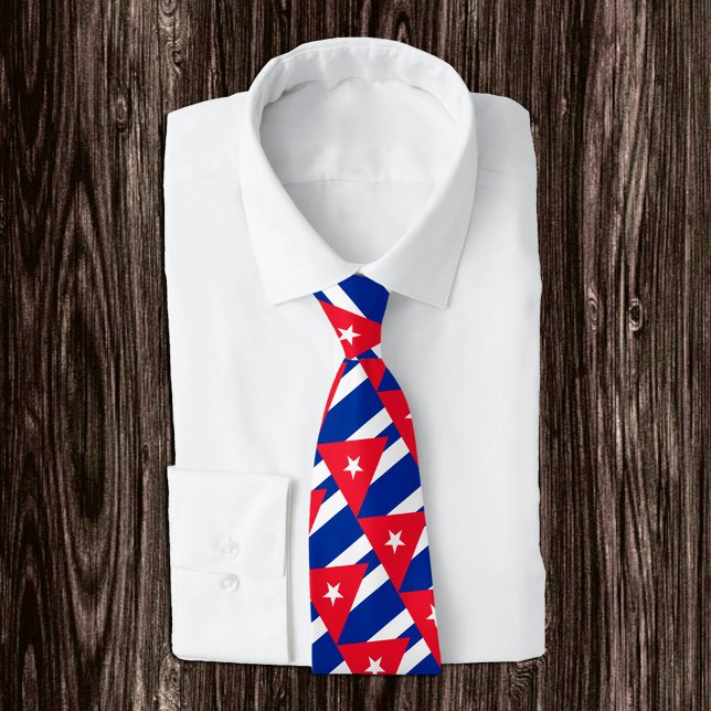 Cuba Ties, fashion Cuban Flag, business Tie (Creator Uploaded)