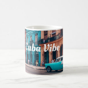 Cuba Travel Holiday Coffee Mug ‘Cuba Vibe’
