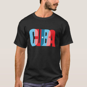 CUBA -trendy textual design T-Shirt