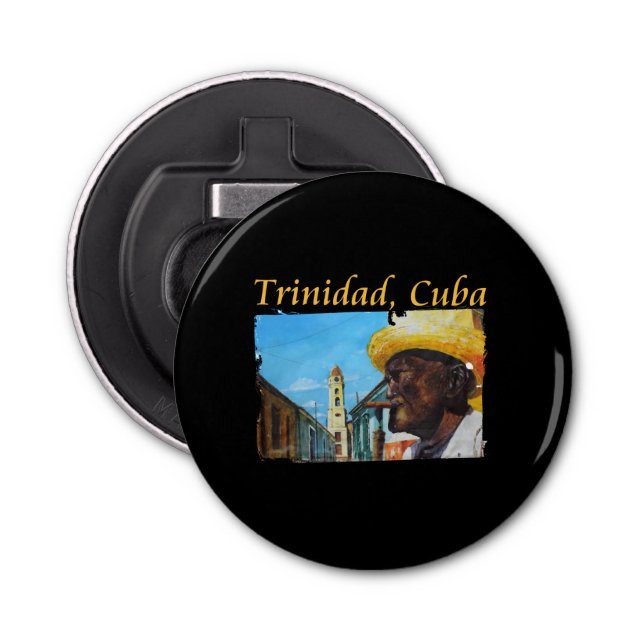 Cuba - Trinidad Cuban Cigar Art Bottle Opener (Front)