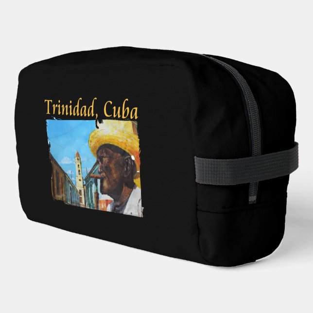 Cuba - Trinidad Cuban Cigar Art Dopp Kit (Left Corner)