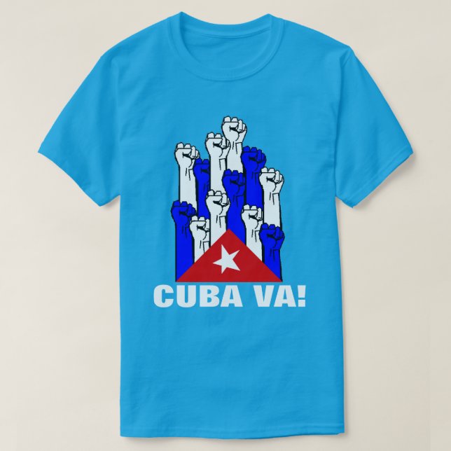 CUBA VA! T-Shirt (Design Front)