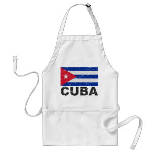 Cuba Vintage Flag Standard Apron