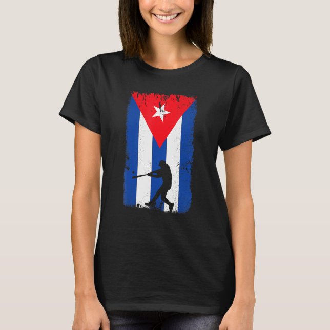 Cuban Boxing  Cuba Flag  1 T-Shirt (Front)