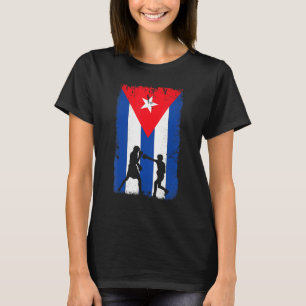 Cuban Boxing Cuba Flag T-Shirt