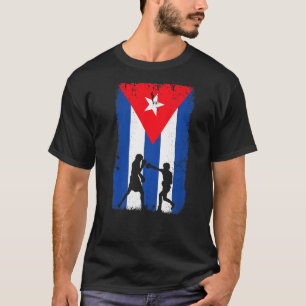Cuban Boxing Cuba Flag T-Shirt