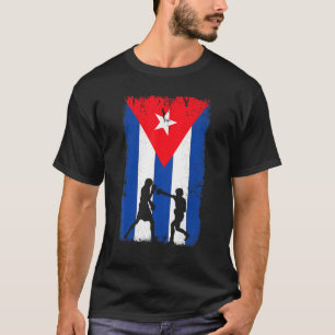 Cuban Boxing Cuba Flag T-Shirt