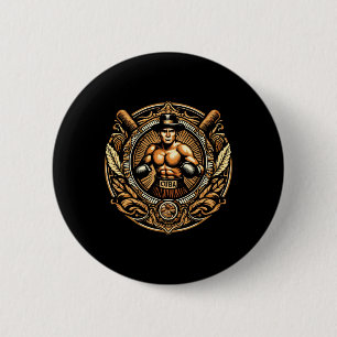 Cuban Boxing Cuba Power Traditional Boxing  6 Cm Round Badge