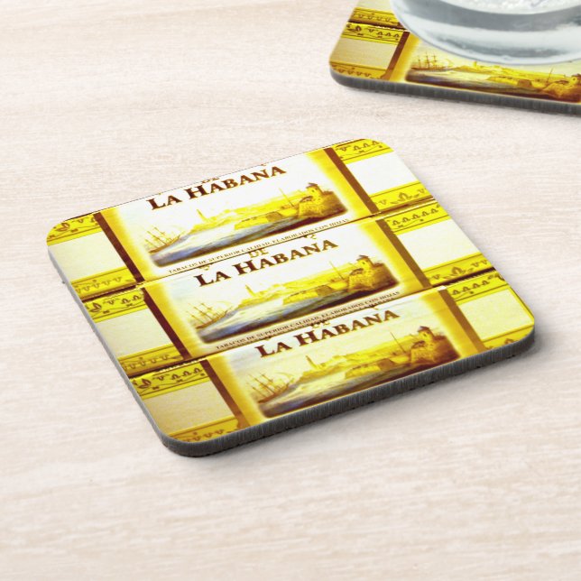 Cuban Cigar Boxes | La Habana | Magnet Coaster (Left Side)
