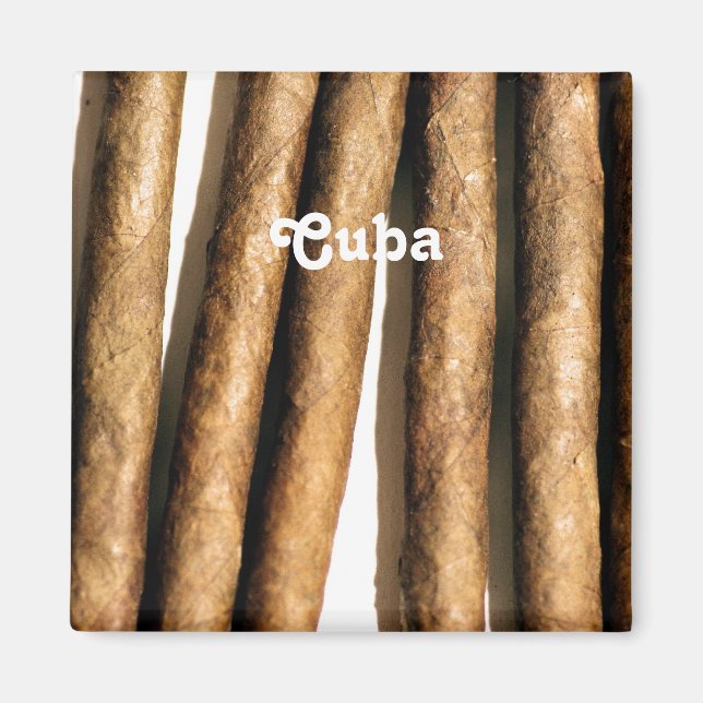 Cuban Cigars Magnet (Front)