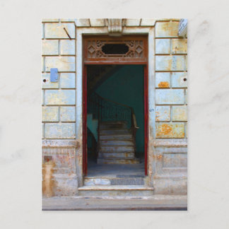 Cuban Door 2 Postcard