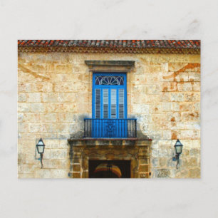 Cuban Door Postcard