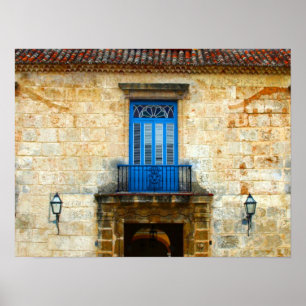 Cuban Door Poster