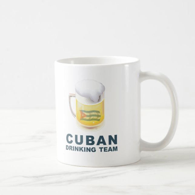 Cuban Drinking Team Coffee Mug (Right)